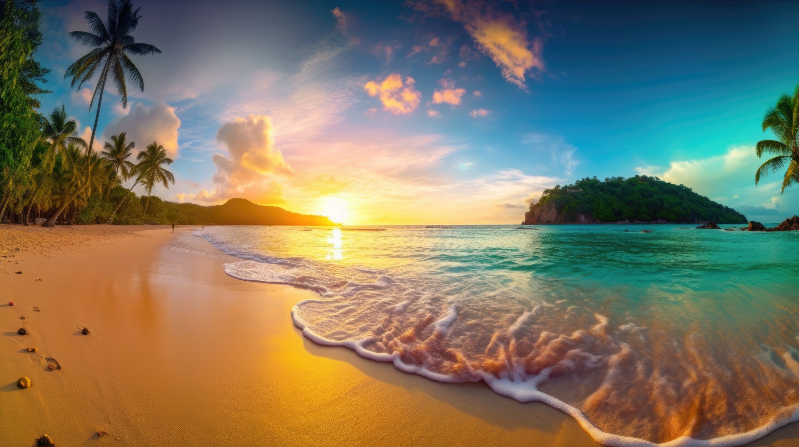 White beach – Mauritius travel