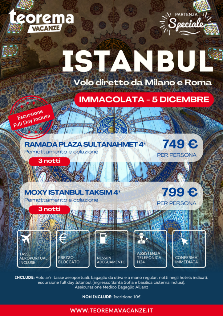 Locandina ISTANBUL - IMMACOLATA