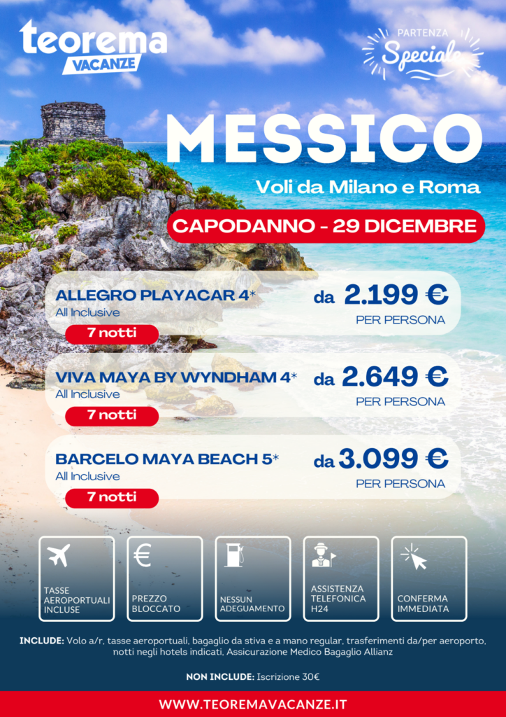 Locandina MESSICO - CAPODANNO